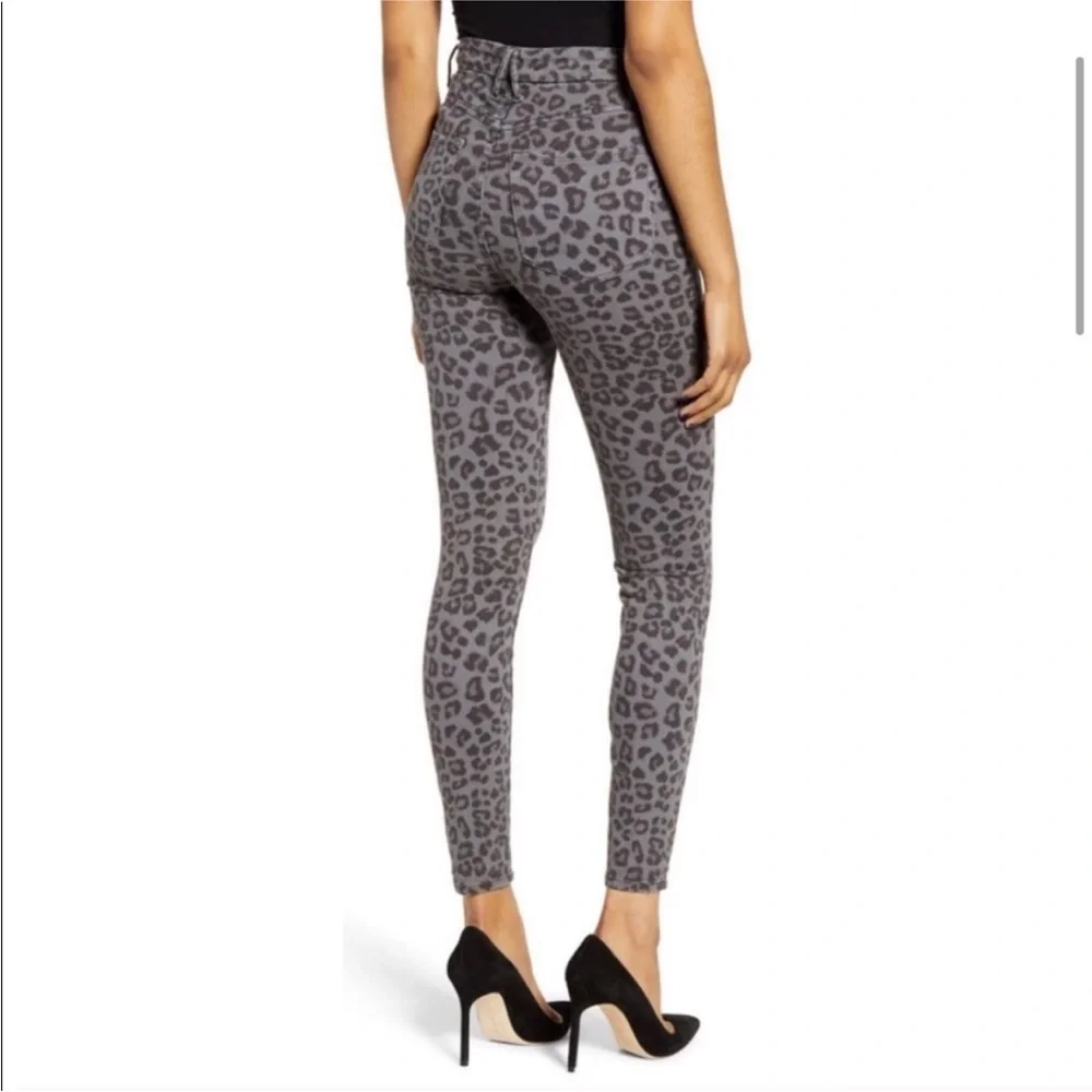 Good American Good Legs Animal Print Jeans - Picture 2 of 10